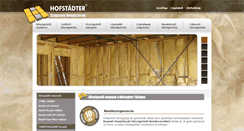 Desktop Screenshot of hoszigetelesek.com